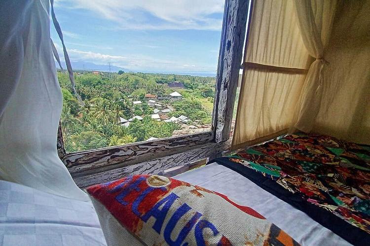 Sea view Single roo sa Dream Hill (pribadong paliguan)