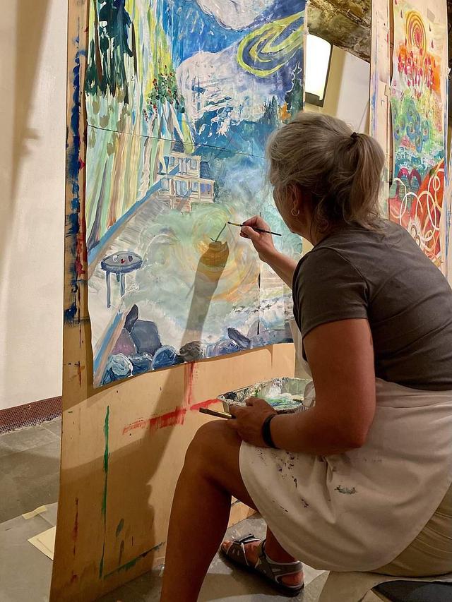 6 Araw ng All-Inclusive Art, Yoga, at Pagluluto Retreat sa Tuscany, Italya